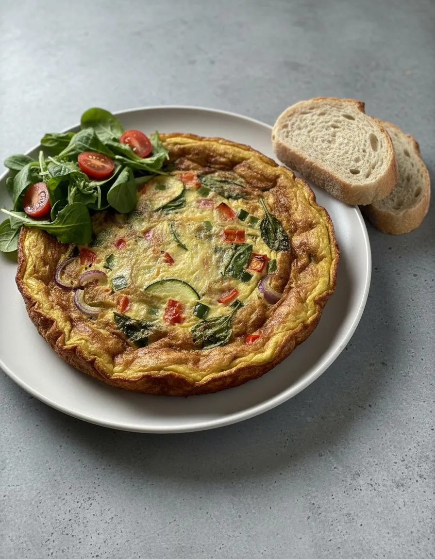 Rezept: Airfryer Gemüse-Frittata by NastyTasty Delights