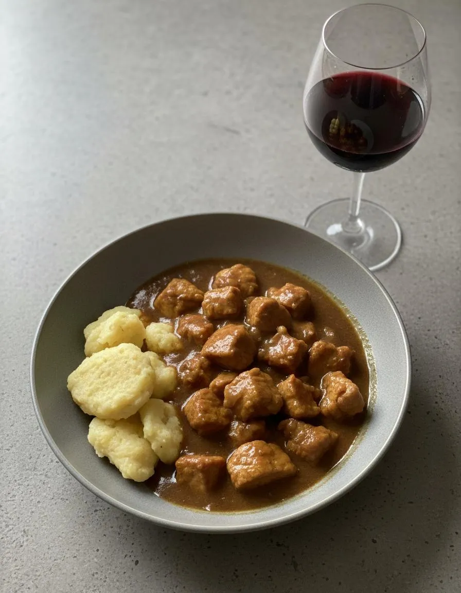 Rezept: Deftiges Schweinegulasch by NastyTasty Delights