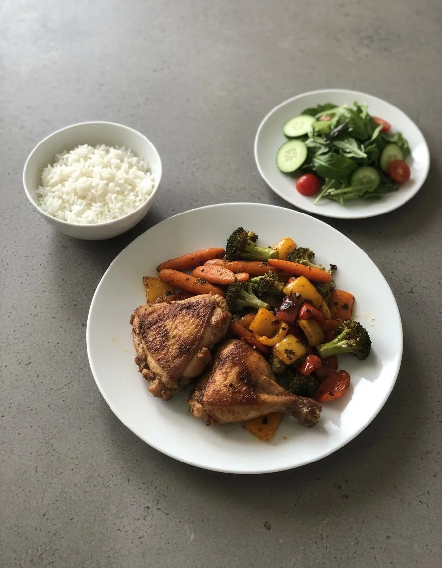 Rezept: Fixes Airfryer Hühnchen-Gemüse by NastyTasty Delights