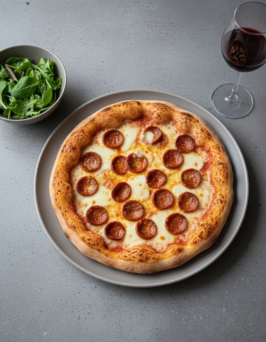 Rezept: Knusprige Chorizo-Pizza by NastyTasty Delights