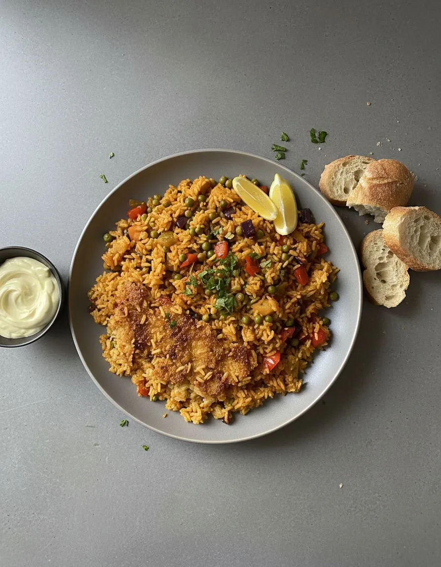 Rezept: Knusprige Veggie Paella by NastyTasty Delights