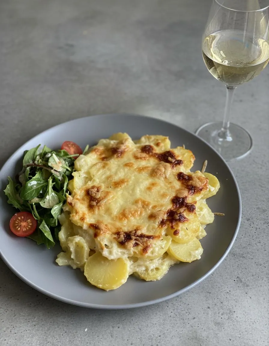 Rezept: Schmelzkäse-Kartoffelgratin by NastyTasty Delights