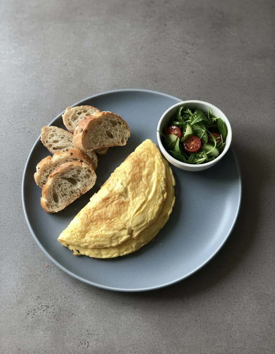 Rezept: Schnelles Airfryer Omelette by NastyTasty Delights