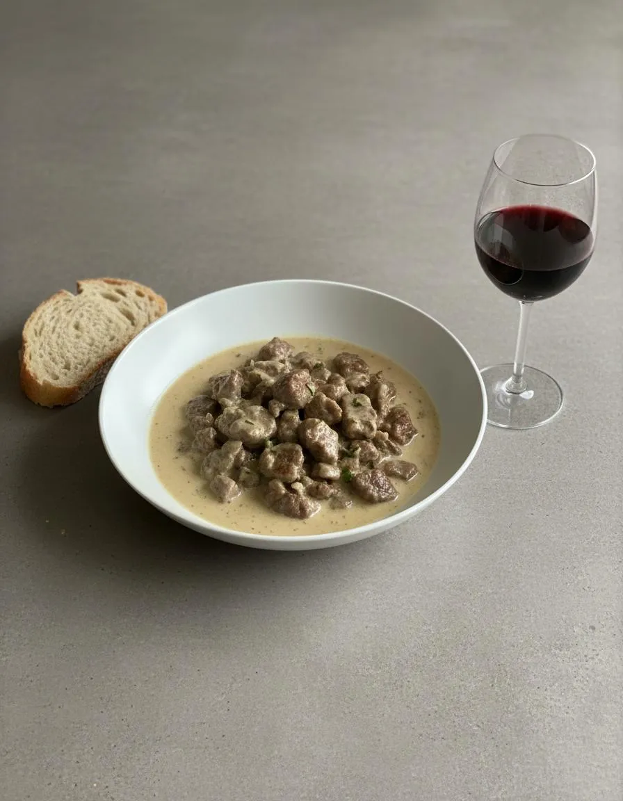Rezept: Zartes Rindergulasch Express by NastyTasty Delights