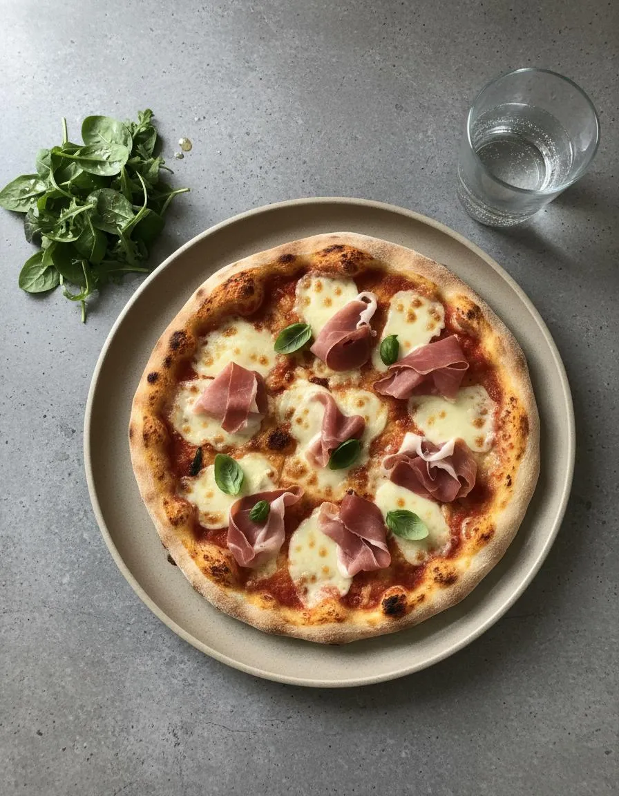 Rezept: Knusprige Pizza Prosciutto by NastyTasty Delights